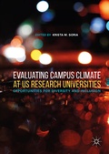 Cover: Evaluating Campus Climate at US Research Universities - Palgrave Macmillan