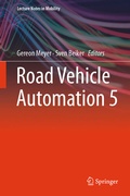 Cover: Road Vehicle Automation 5 - Springer