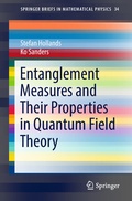 Cover: Entanglement Measures and Their Properties in Quantum Field Theory - Springer