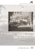 Cover: Baugeschichte von Nauplia - Mann, Gebr.