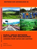 Cover: Rural areas between decline and resurgence - Universit&auml;t Wien Abteilung f&uuml;r Japanologie des Instituts f&uuml;r Ostasienwissenschaften
