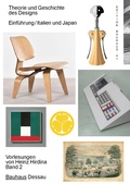 Cover: Theorie und Geschichte des Designs. Einf&uuml;hrung / Italien und Japan - Spector Books
