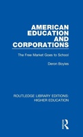 Cover: American Education and Corporations - Routledge
