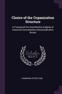 Enlarge image Cover: Choice of the Organization Structure - Palala Press