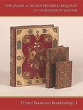 Cover: Catalogue of Printed Books and Bookbindings - The Rothschild Foundation