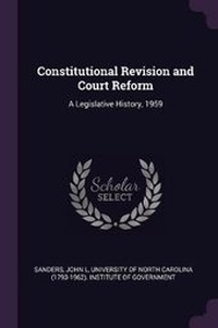 Enlarge image Cover: Constitutional Revision and Court Reform - Palala Press