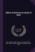 Cover: Effect of Pasture on Grade of Beef - Palala Press