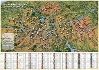 Abbildung von: The Fir Tree Aerial Map of the Wainwright Fells: Laminated Version - Richard Chandler