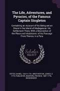 Cover: The Life, Adventures, and Pyracies, of the Famous Captain Singleton - Palala Press