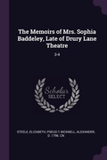Cover: The Memoirs of Mrs. Sophia Baddeley, Late of Drury Lane Theatre - Palala Press