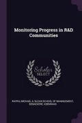 Cover: Monitoring Progress in R&D Communities - Palala Press