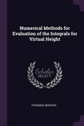 Cover: Numerical Methods for Evaluation of the Integrals for Virtual Height - Palala Press
