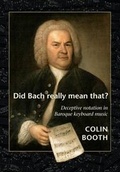 Cover: Did Bach Really Mean That? - MA-Books