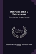 Cover: Motivation of R & D Entrepreneurs - Palala Press