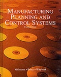 Cover: Manufacturing Planning and Control Systems - McGraw-Hill Education (ISE Editions)