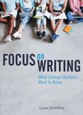 Cover: Focus on Writing - Broadview Press Ltd