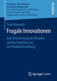 Abbildung von: Frugale Innovationen - Springer Gabler