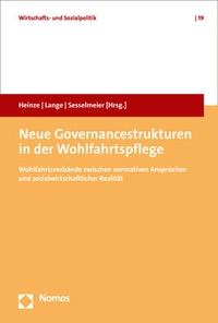 Abbildung von: Neue Governancestrukturen in der Wohlfahrtspflege - Nomos