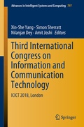Cover: Third International Congress on Information and Communication Technology - Springer