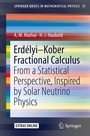 Cover: Erdélyi-Kober Fractional Calculus - Springer