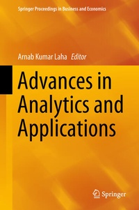 Enlarge image Cover: Advances in Analytics and Applications - Springer