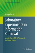 Cover: Laboratory Experiments in Information Retrieval - Springer