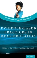 Cover: Evidence-Based Practices in Deaf Education - Oxford University Press Inc