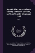 Cover: Aquatic Macroinvertebrate Survey - Palala Press