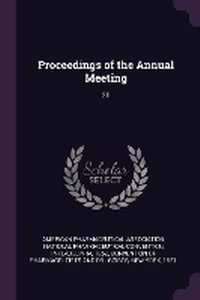 Enlarge image Cover: Proceedings of the Annual Meeting - Palala Press