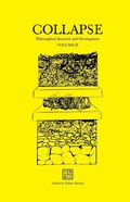 Cover: Collapse: Volume 2 - Urbanomic