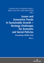 Cover: Issues and Innovative Trends in Sustainable Growth - Strategy Challenges for Economic and Social Policies - Peter Lang Verlag