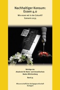 Cover: Nachhaltiger Konsum: Essen 4.0 - Wissenschaftliche Verlagsgesellschaft