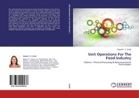 Enlarge image Cover: Unit Operations For The Food Industry - LAP Lambert Academic Publishing