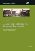 Cover: "... alles eine Fortsetzung von Dachau und Mauthausen?" - new academic press