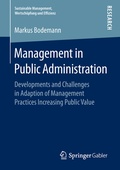 Cover: Management in Public Administration - Springer Gabler