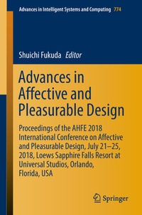 Enlarge image Cover: Advances in Affective and Pleasurable Design - Springer