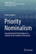 Cover: Priority Nominalism - Springer