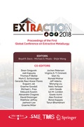 Cover: Extraction 2018 - Springer