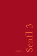 Cover: Senfl-Studien 3 - Hollitzer Wissenschaftsverlag