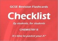 Abbildung von: Checklist GCSE Revision Flashcards Chemistry B - Checklist