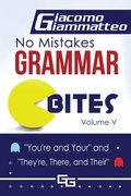 Cover: No Mistakes Grammar Bites, Volume V - Inferno Publishing Company