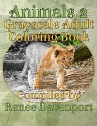 Abbildung von: Animals 2 Grayscale Adult Coloring Book - Joyful Books Publishing, LLC