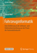 Cover: Fahrzeuginformatik - Springer Vieweg