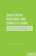 Cover: Qualitative Research and Complex Teams - Oxford University Press Inc