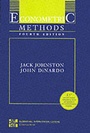 Cover: Econometric Methods - McGraw-Hill Education (ISE Editions)