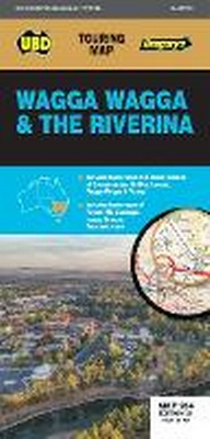 Abbildung von: Wagga Wagga & The Riverina Map 284 21st ed - UBD Gregory's