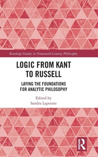 Enlarge image Cover: Logic from Kant to Russell - Routledge