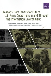 Enlarge image Cover: Lessons from Others for Future U.S. Army Operations in and Through the Information Environment - RAND