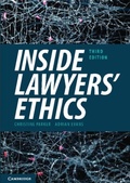 Bild: Inside Lawyers' Ethics - Cambridge University Press