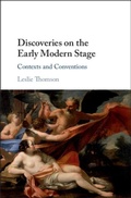 Cover: Discoveries on the Early Modern Stage - Cambridge University Press